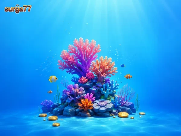 Tampilan antarmuka game Fishing di perangkat seluler